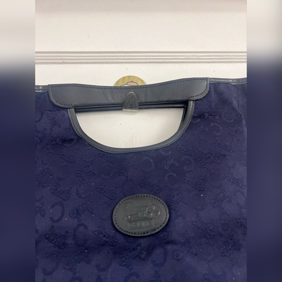 Celine RARE horse carriage tote Noevir Japan Bag pattern logo - Picture 6 of 8